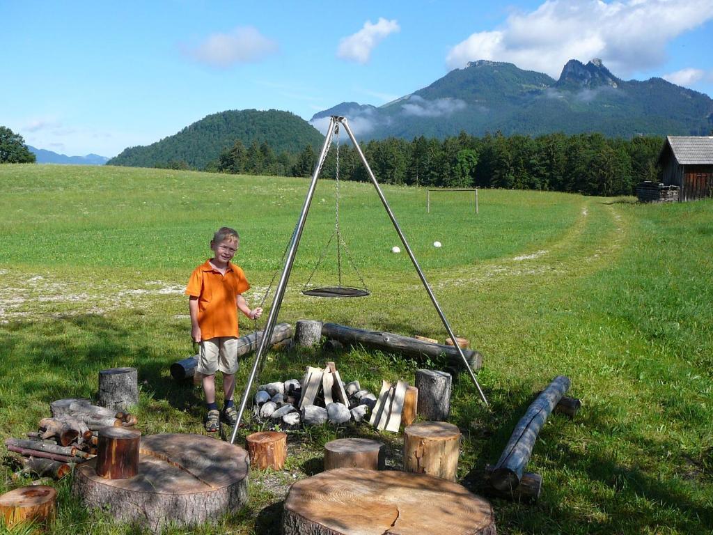 Bio Bauernhof Eggerhof Villa Strobl Ngoại thất bức ảnh